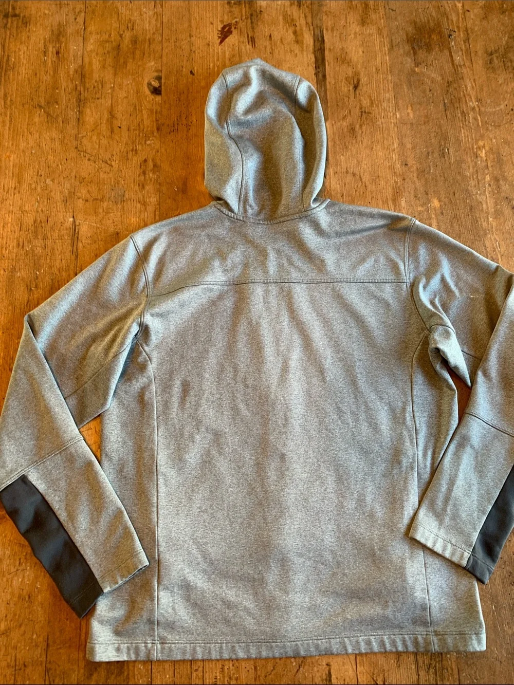 The North Face Men's Heather Gray Hooded Softshell Jacket